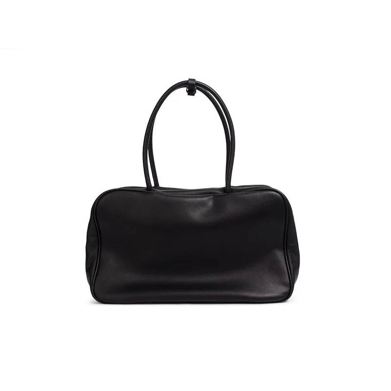 Tote large bag for women, large capacity versatile for work, niche high-end handbag, Boston bag